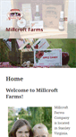 Mobile Screenshot of millcroftfarms.com