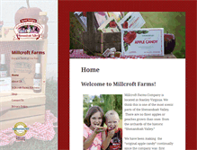 Tablet Screenshot of millcroftfarms.com